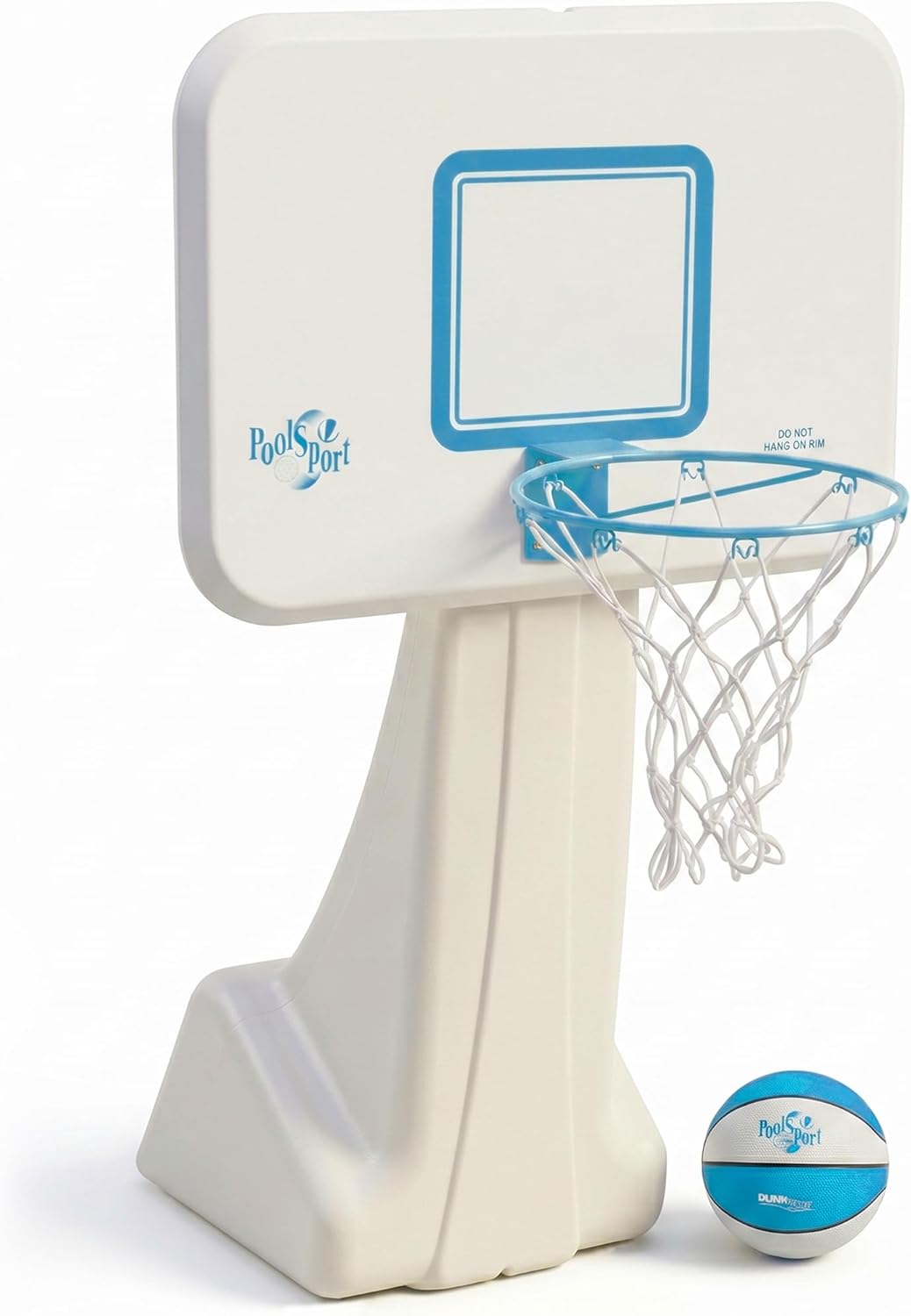 Basketball Hoop - Zwembadbasketbalset met bal, voet en 13,5-inch