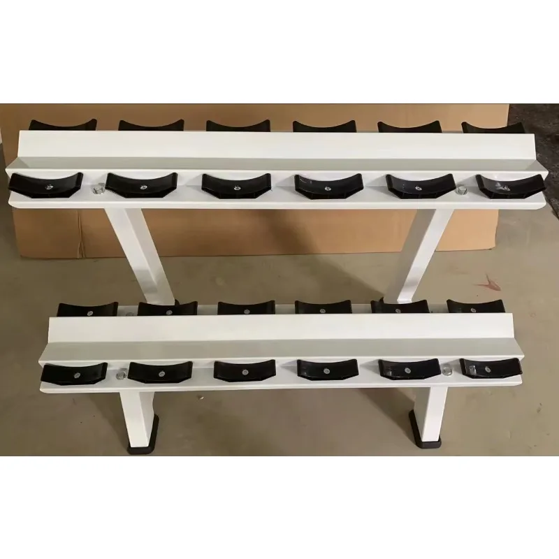 Dumbbell Set - Halterschijfhouder van roestvrij staal, veilig ontwerp