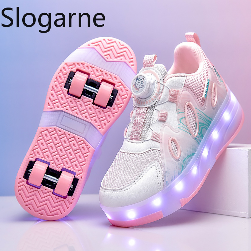 Skateboard - 2026 Nieuwe Mesh Rollerskateschoenen Meisjes Zomer