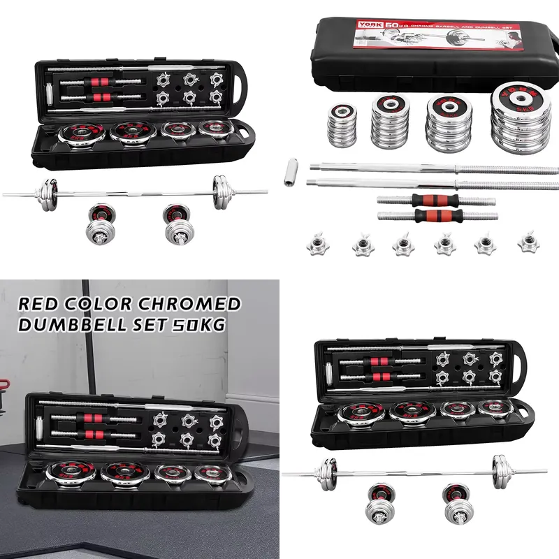 Dumbbell Set - 2026 verstelbare gietijzeren dumbbellset van 50