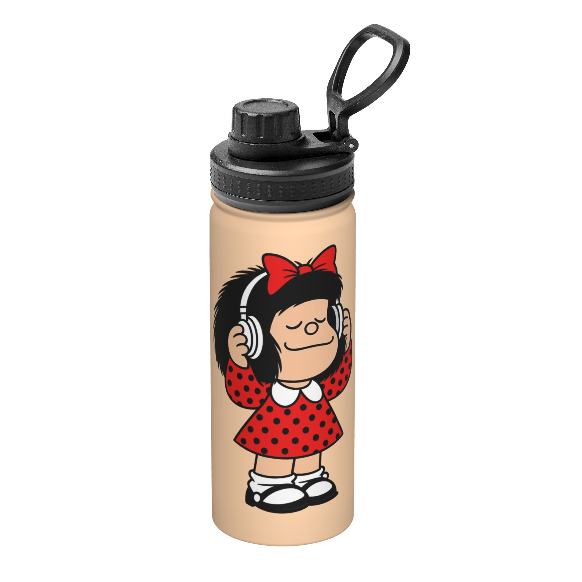 Sports Water Bottle Insulated - Cartoon M-Mafaldas 18OZ Sport Geïsoleerde Koffiemok