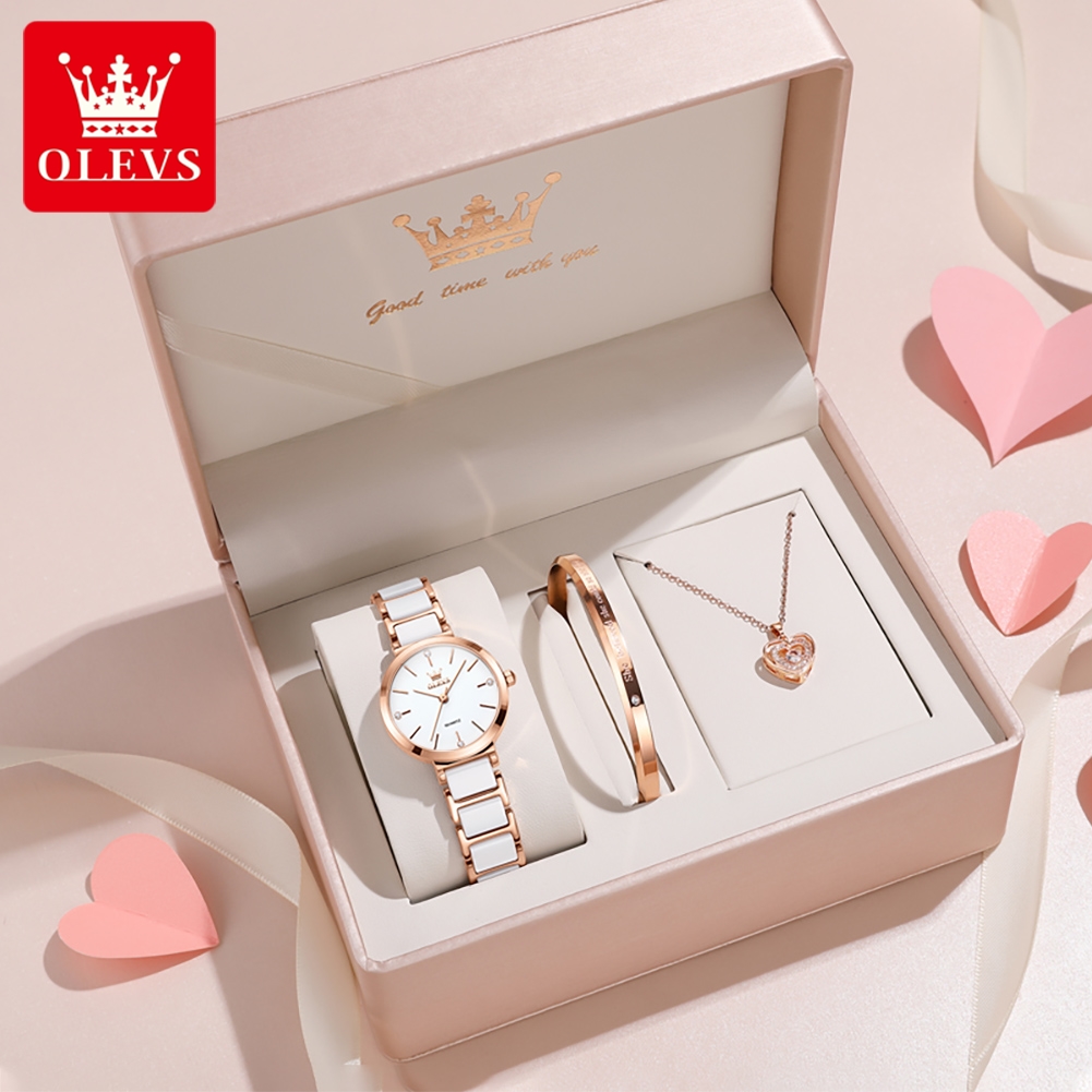 Resistance Band - OLEVS Dameshorloge 5877 Luxe Elegant Quartz