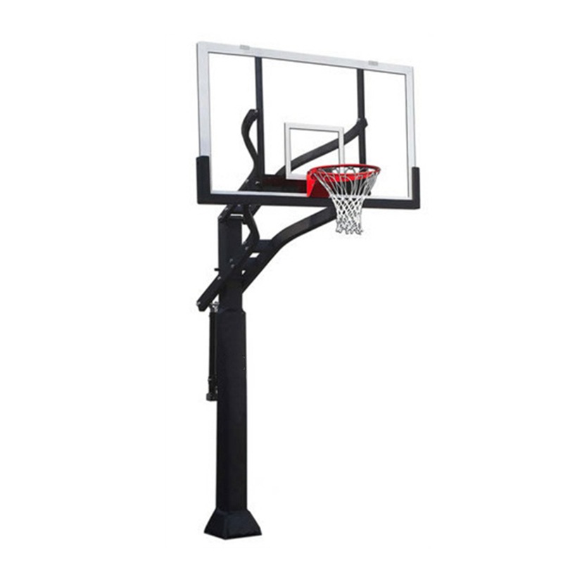 Basketball Hoop - Glasvezel basketbalbord, verstelbare wandgemonteerde basketbalring