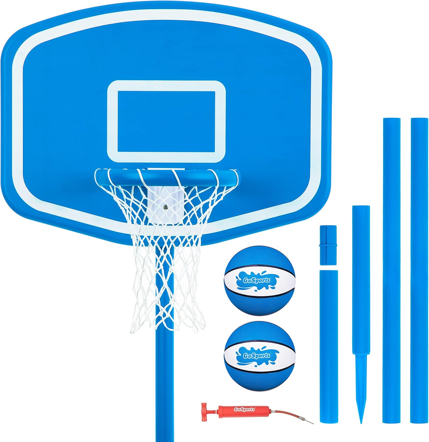 Basketball Hoop - Bovengrondse basketbalset voor zwembad met 2