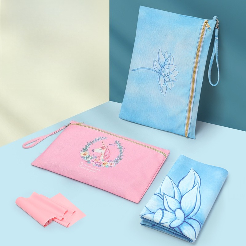Yoga Mat - Canvas draagbare opvouwbare yogamat opbergtas Yoga