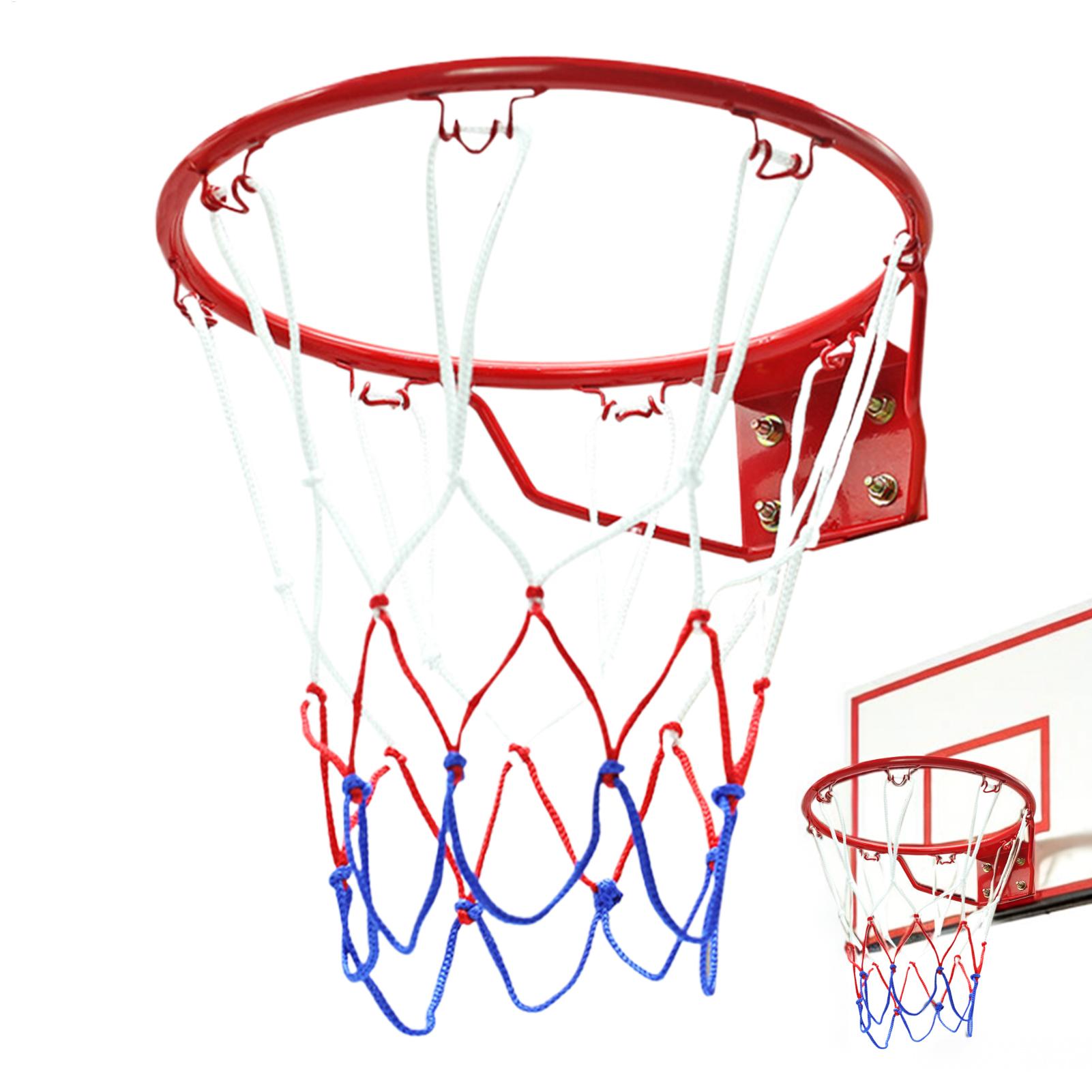 Gym Ball - Basketbalring met net, vervangende basketbalring voor