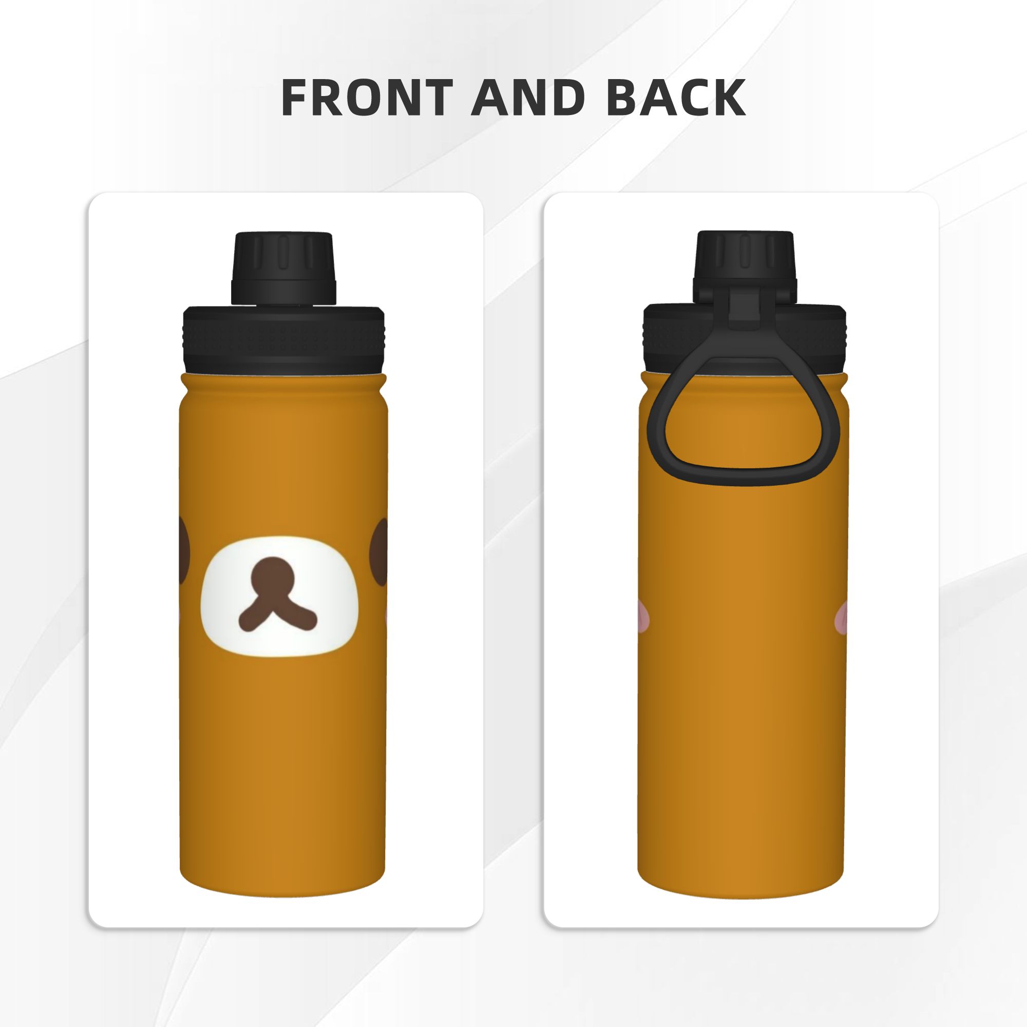 Cartoon Beer Rilakkuma 18OZ Ge - Sports Water Bottle Insulated recensie en prijs