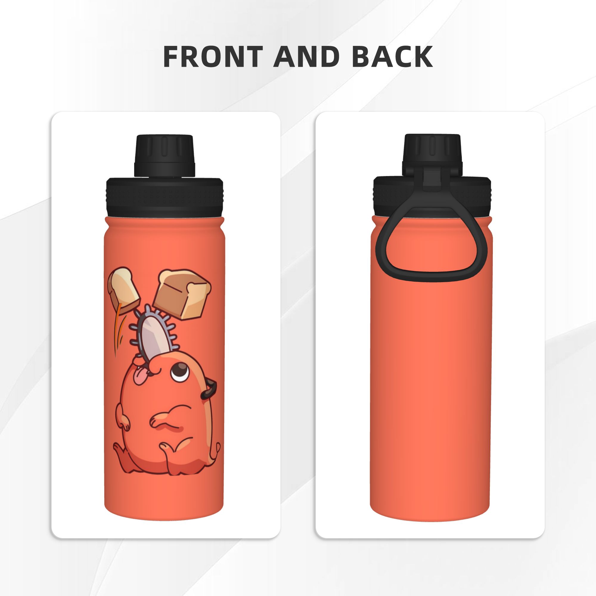 Chainsawmans Anime 18OZ Sport  - Sports Water Bottle Insulated recensie en prijs