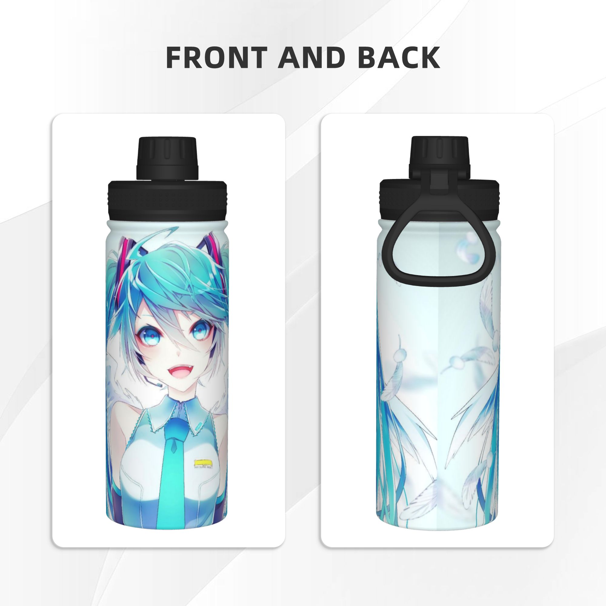 Anime Hatsunes Mikus 18OZ geïs - Sports Water Bottle Insulated recensie en prijs