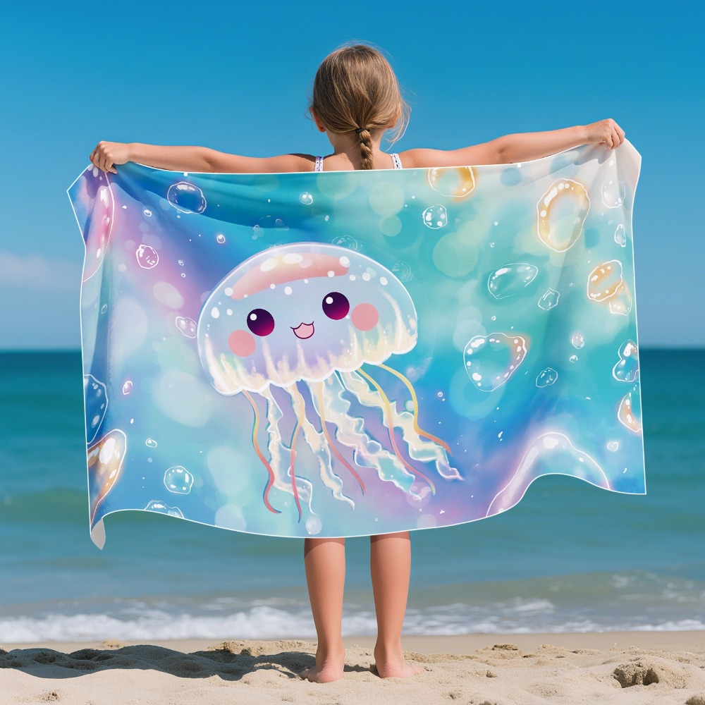 Strandlaken met cartoonpatroon - Yoga Mat recensie en prijs