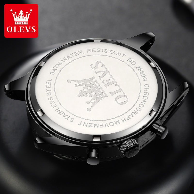 OLEVS 2880 Casual Herenhorloge - Resistance Band recensie en prijs