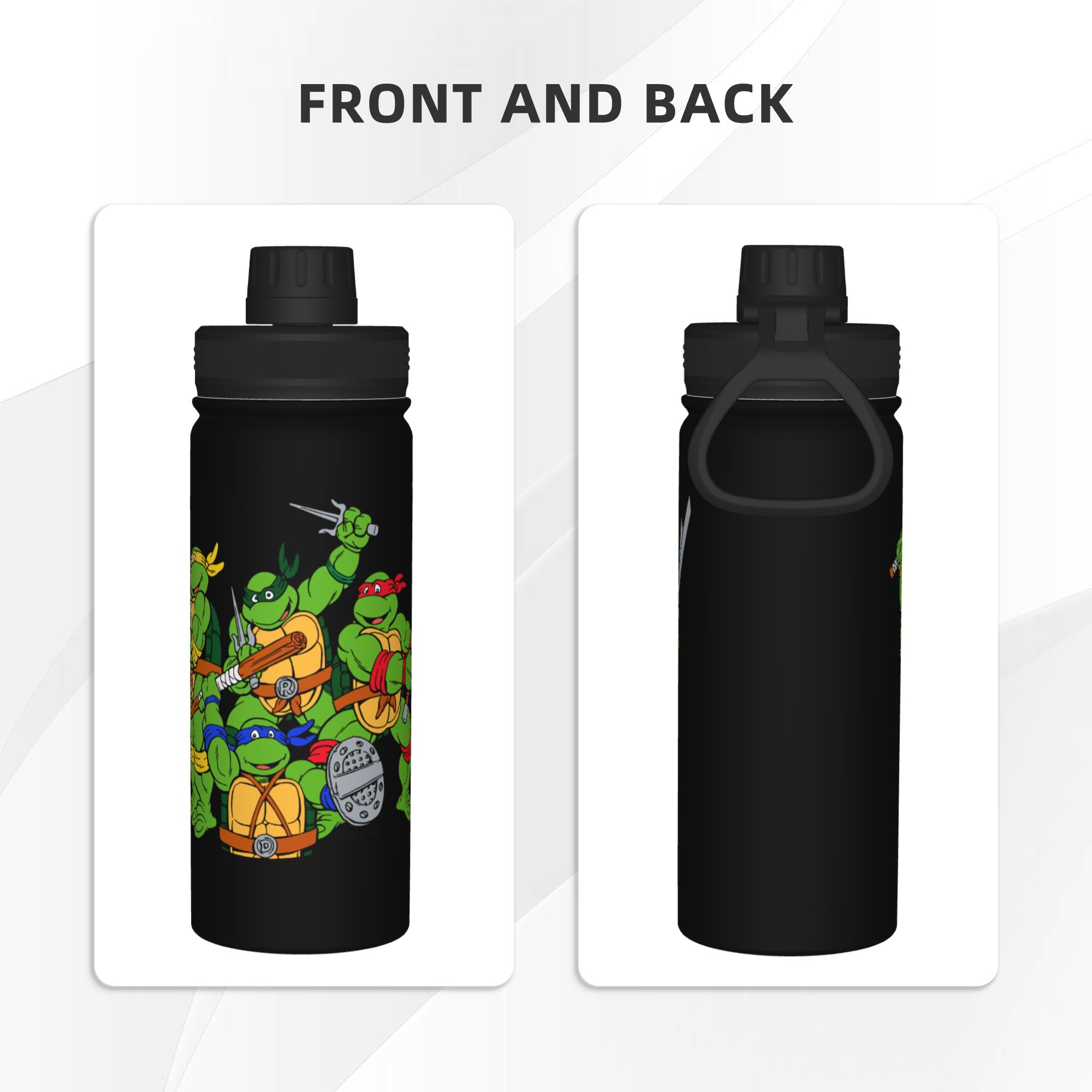 Cartoon Ninja T-Turtles 18OZ G - Sports Water Bottle Insulated recensie en prijs