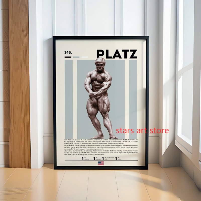 Motiverende Gym Fitness Bodybu - Sports Equipment Poster recensie en prijs