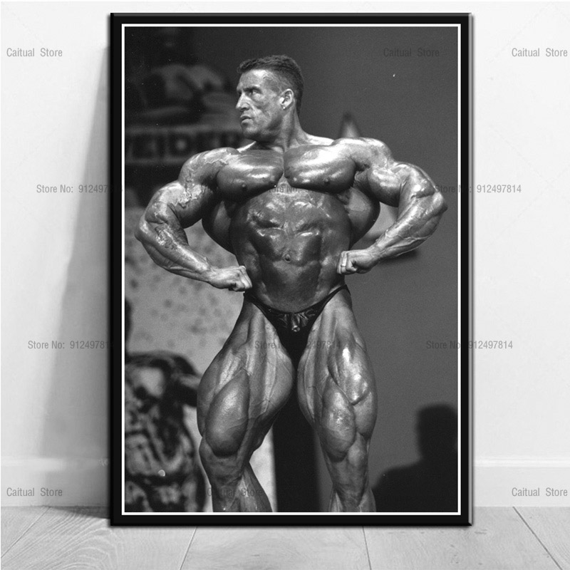 Grote Dorian Yates Man Muscle  - Sports Equipment Poster recensie en prijs