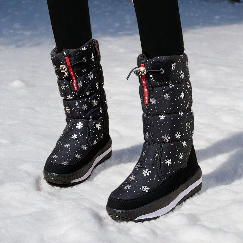 Dames Winter Snowboots met dik - Resistance Band recensie en prijs