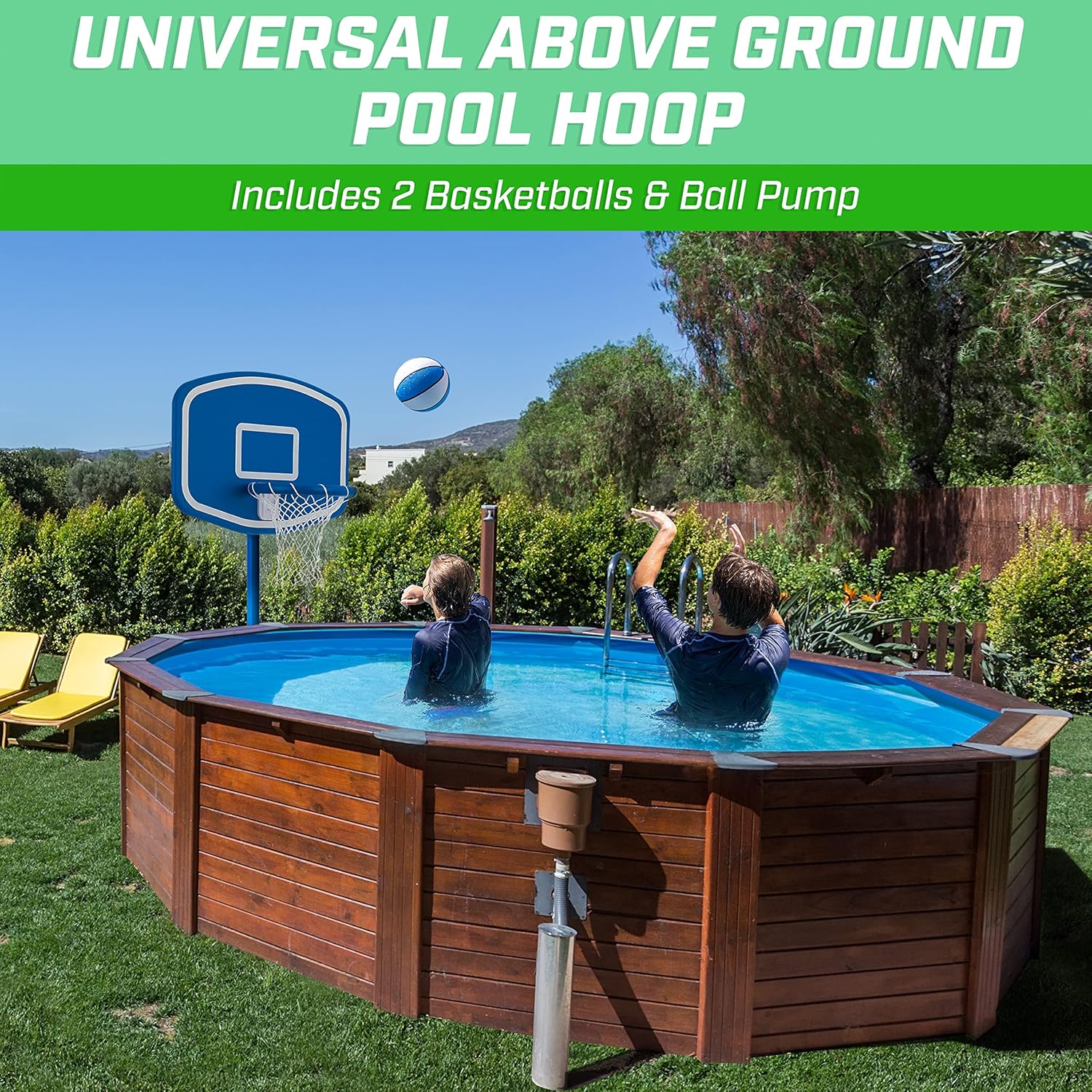 Bovengrondse basketbalset voor - Basketball Hoop recensie en prijs