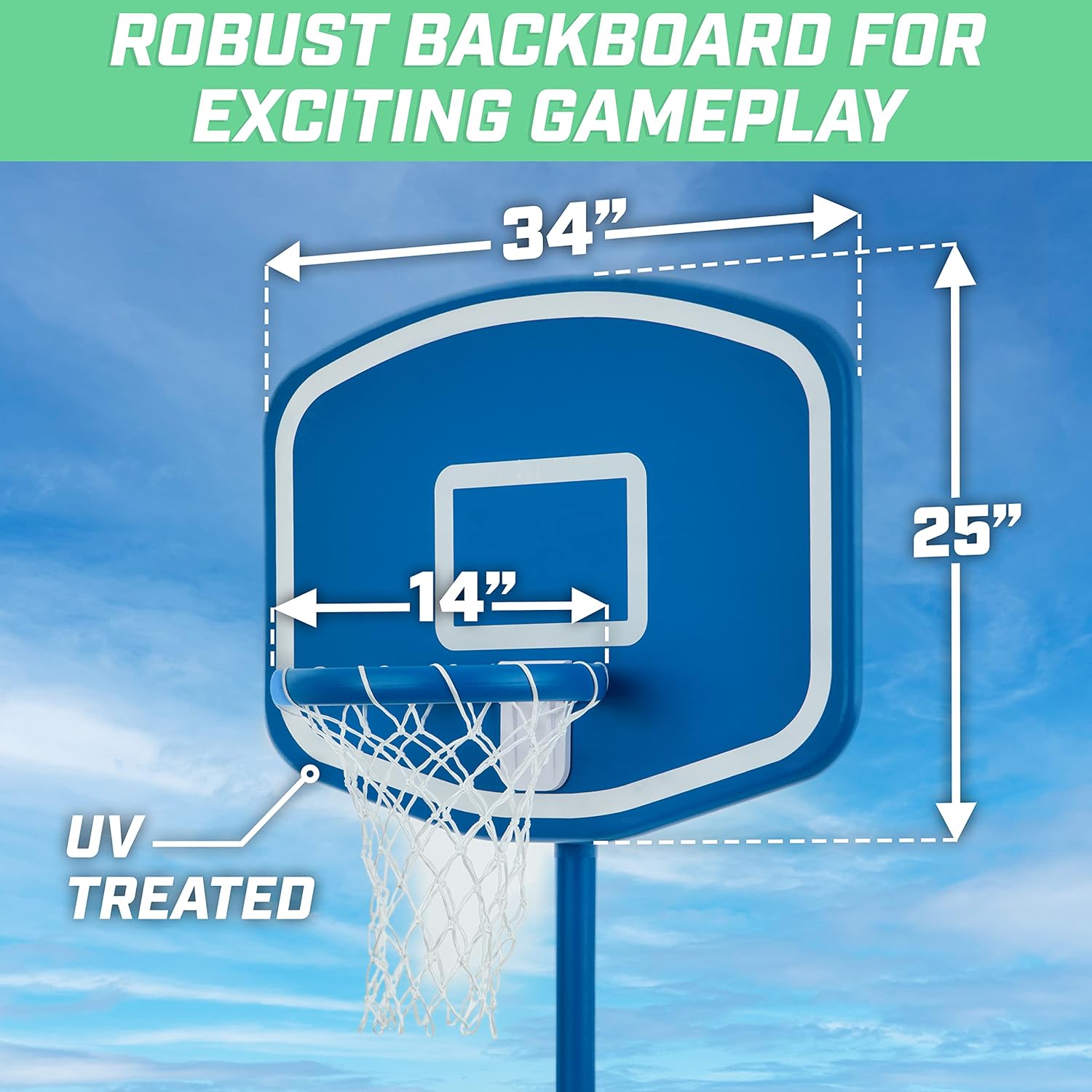 Bovengrondse basketbalset voor - Basketball Hoop recensie en prijs