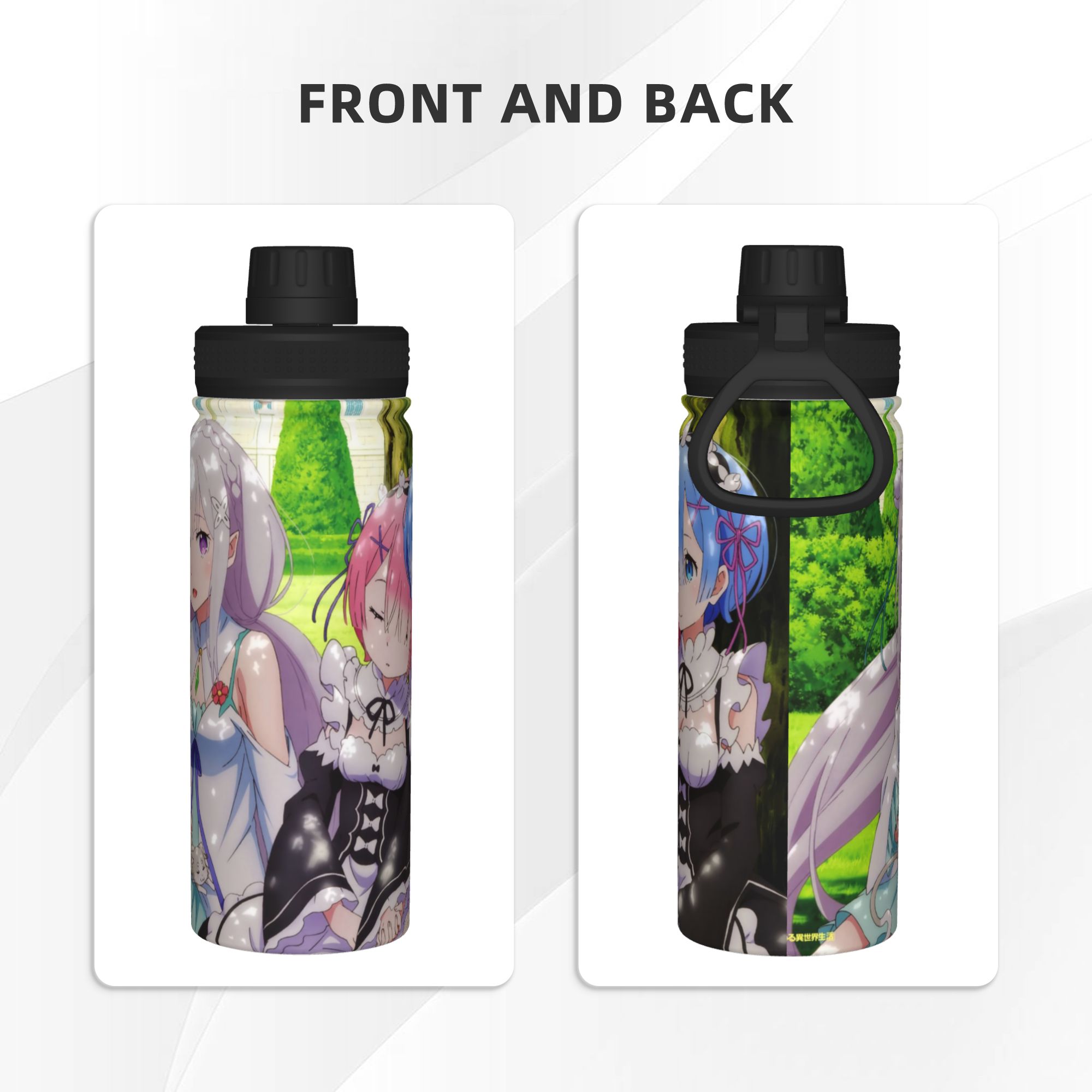 Anime R-Re Zero 18OZ geïsoleer - Sports Water Bottle Insulated recensie en prijs