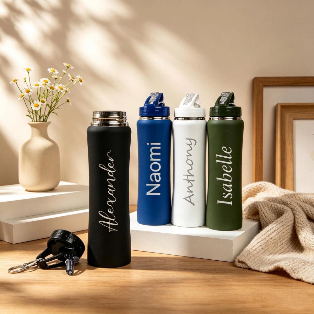1. Gepersonaliseerde voetbalwa - Sports Water Bottle Insulated recensie en prijs