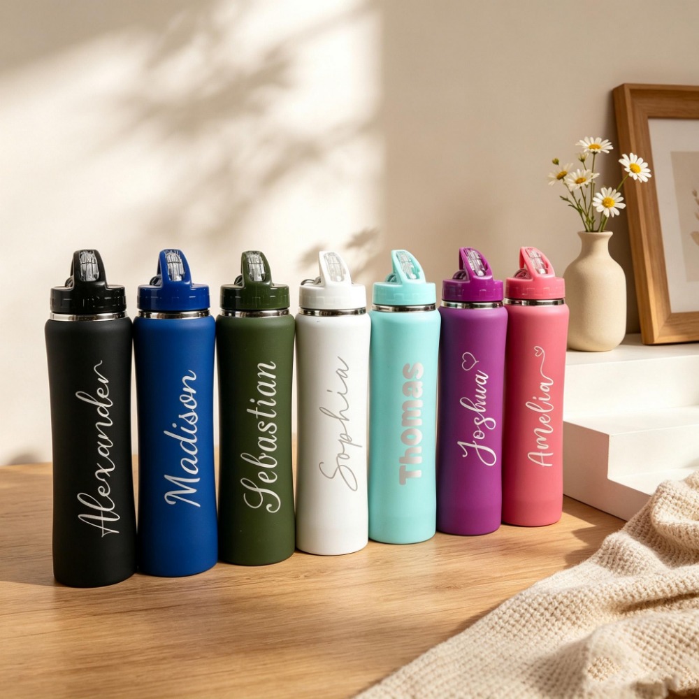 1. Gepersonaliseerde voetbalwa - Sports Water Bottle Insulated recensie en prijs